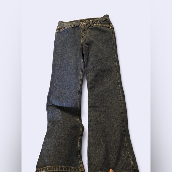 Calvin Klein Dark Wash Low Rise Jeans - Picture 6 of 8